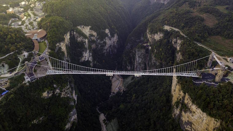 Zhangjiajie Glasbrücke